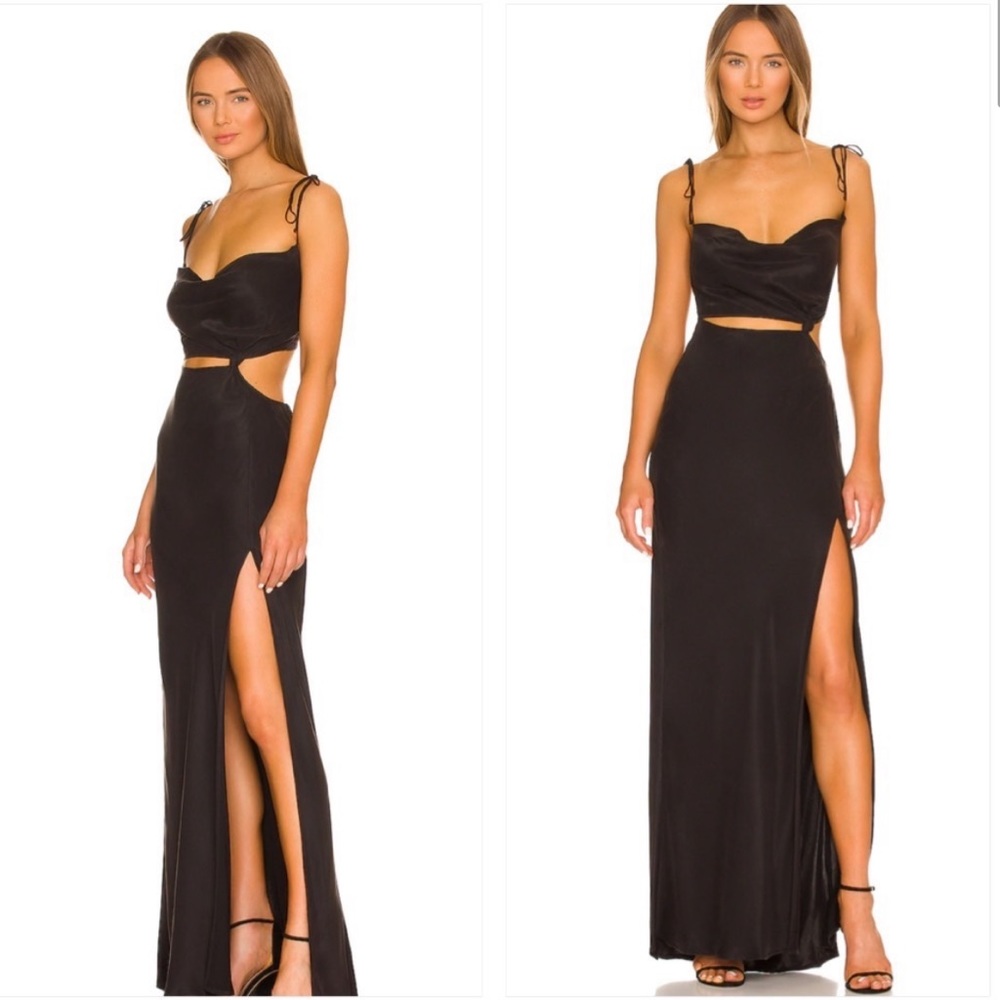 For love and lemons Kyra cut out maxi dress